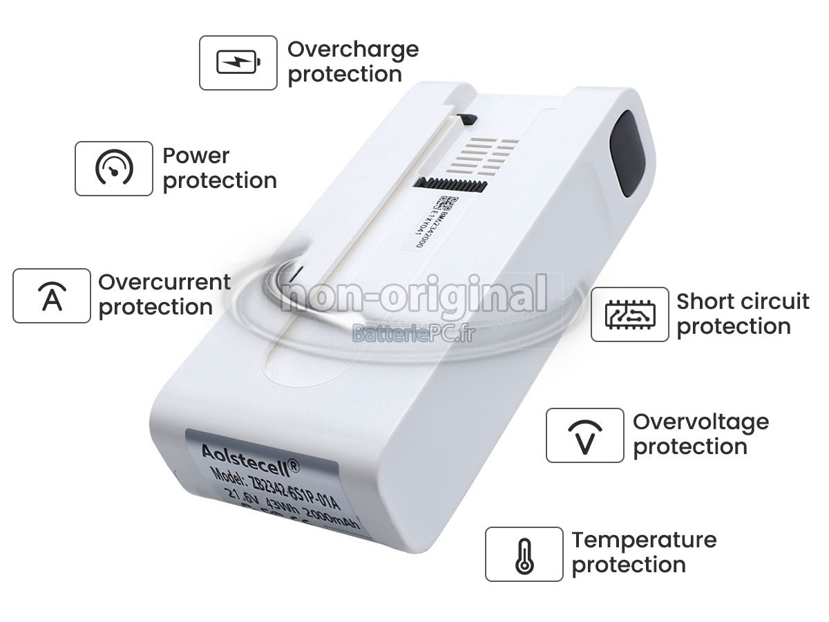 batterie pour Tineco ZB2342-6S1P-01A