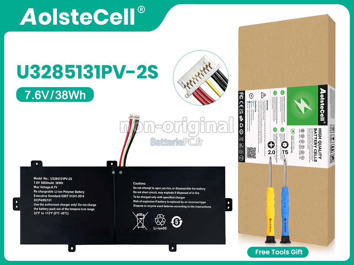 batterie pour TongfangPC U3285131PV-2S1P
