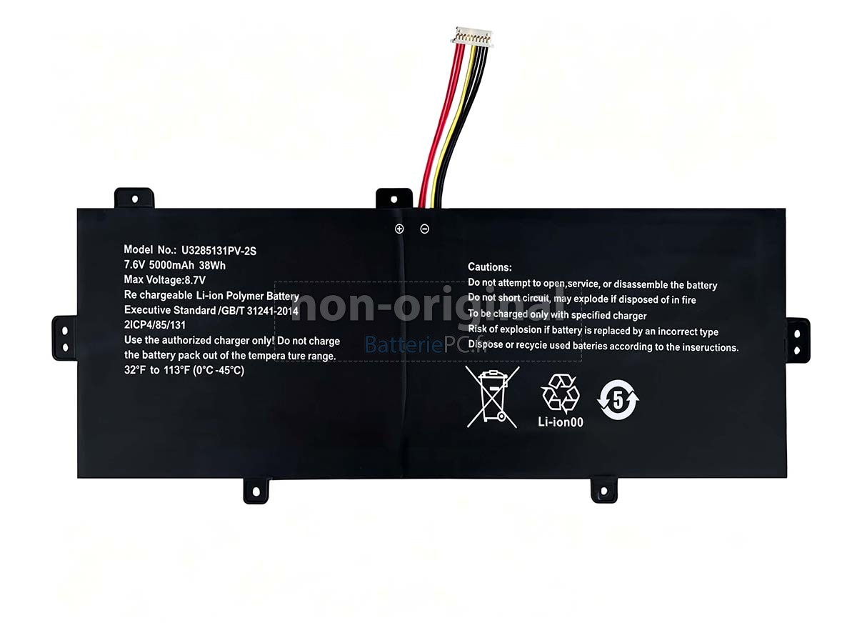 batterie pour TongfangPC U3285131PV-2S1P