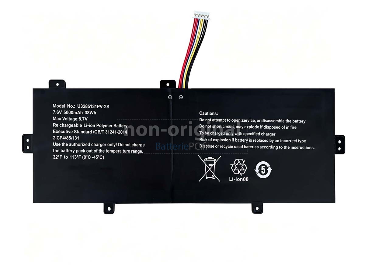 batterie pour TongfangPC U3285131PV-2S1P
