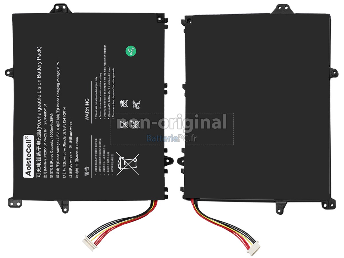 batterie pour TongfangPC U3285131PV-2S1P
