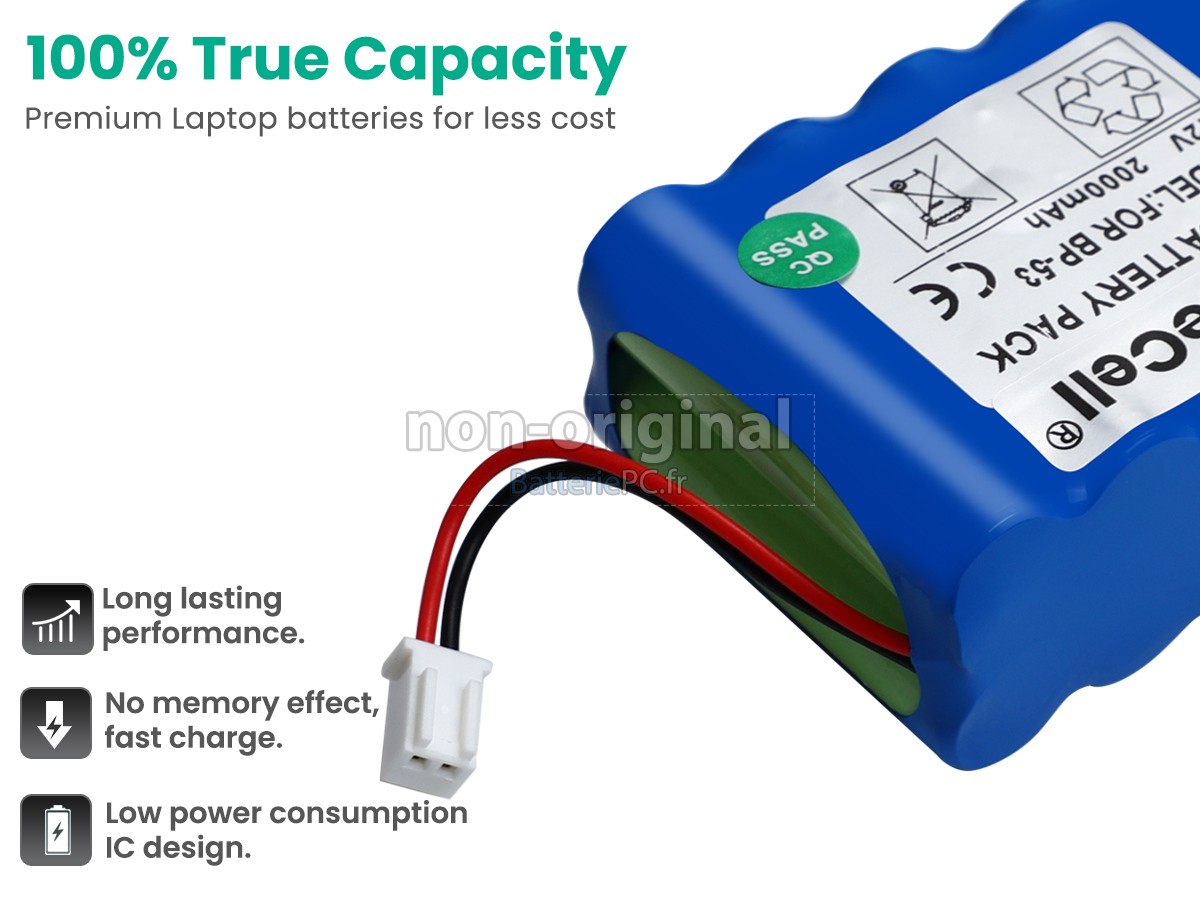 batterie pour TOP 10-700AAC