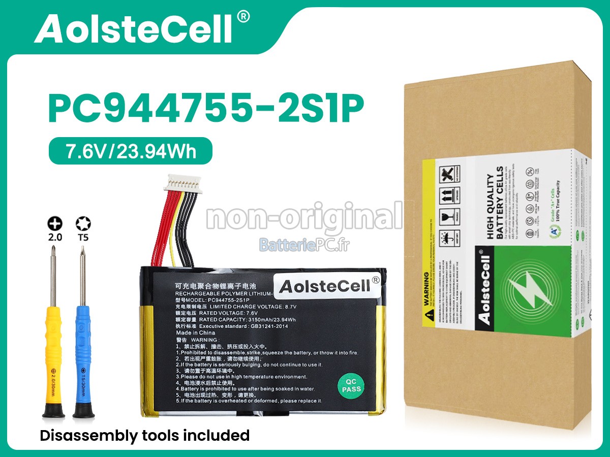 batterie pour Topdon PC944755-2S1P