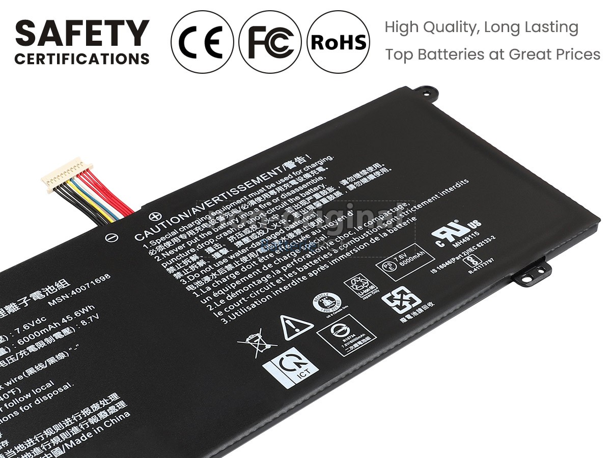 batterie pour Toshiba Satellite Pro C50-H-108