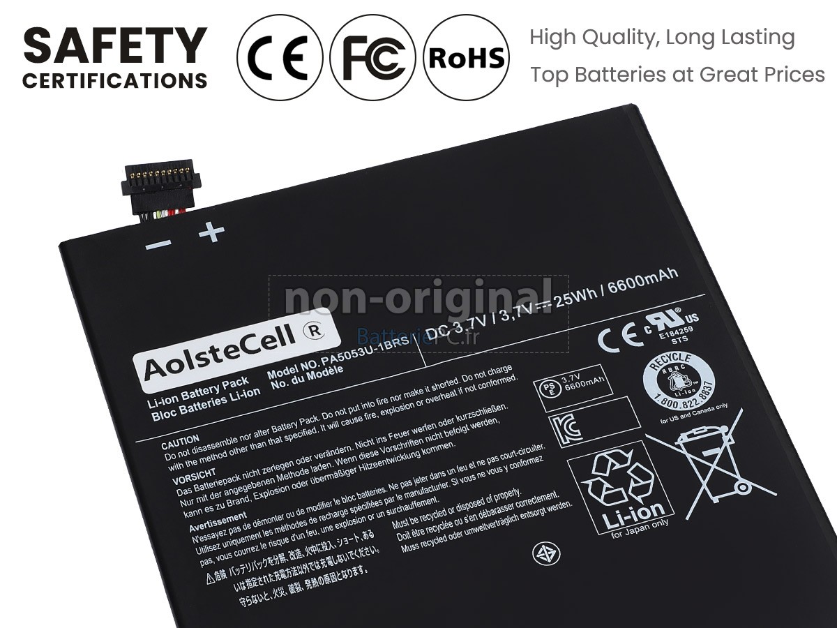batterie pour Toshiba EXCITE 10 AT305 TABLET