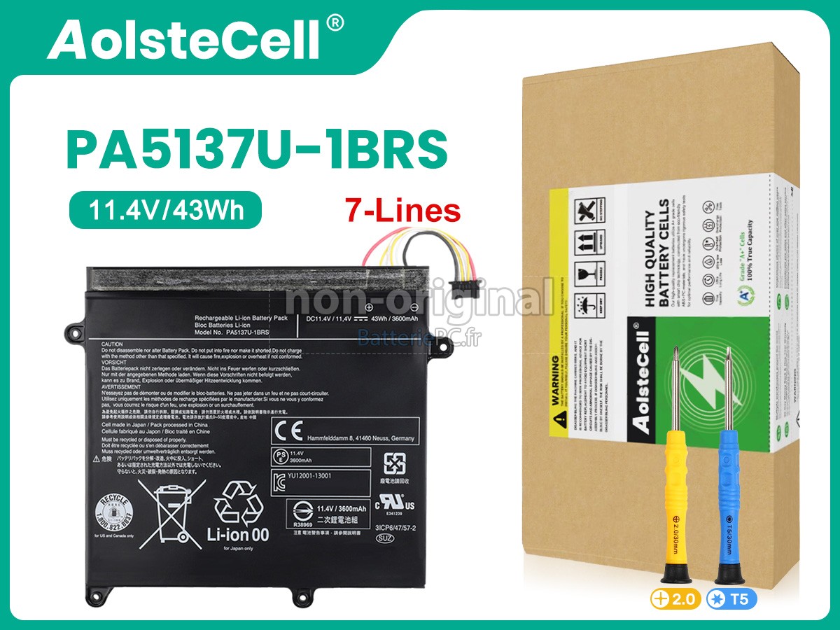 batterie pour Toshiba Portege Z10T-A203