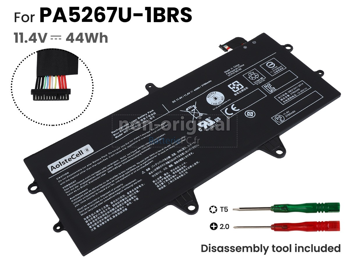 batterie pour Toshiba Portege X20W-E
