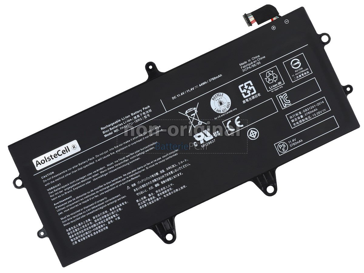 batterie pour Toshiba Portege X20W-E