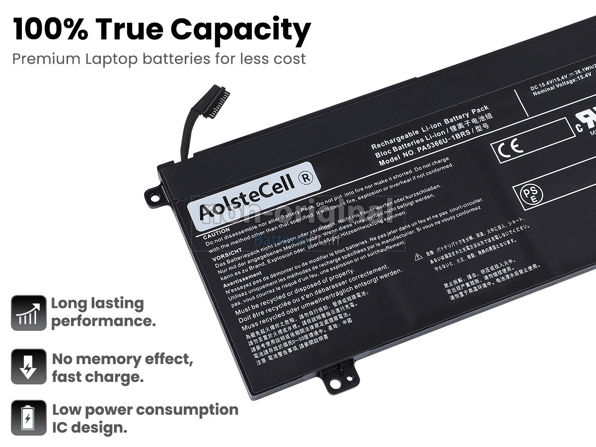 batterie pour Toshiba PA5368U-1BRS