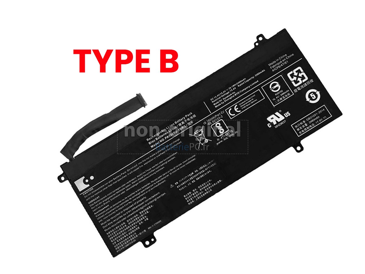 batterie pour Toshiba PA5368U-1BRS
