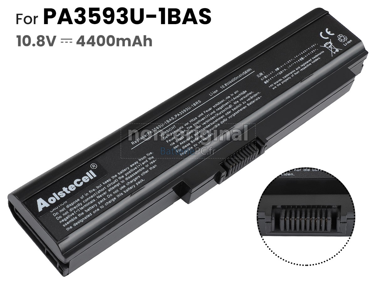 batterie pour Toshiba PABAS111