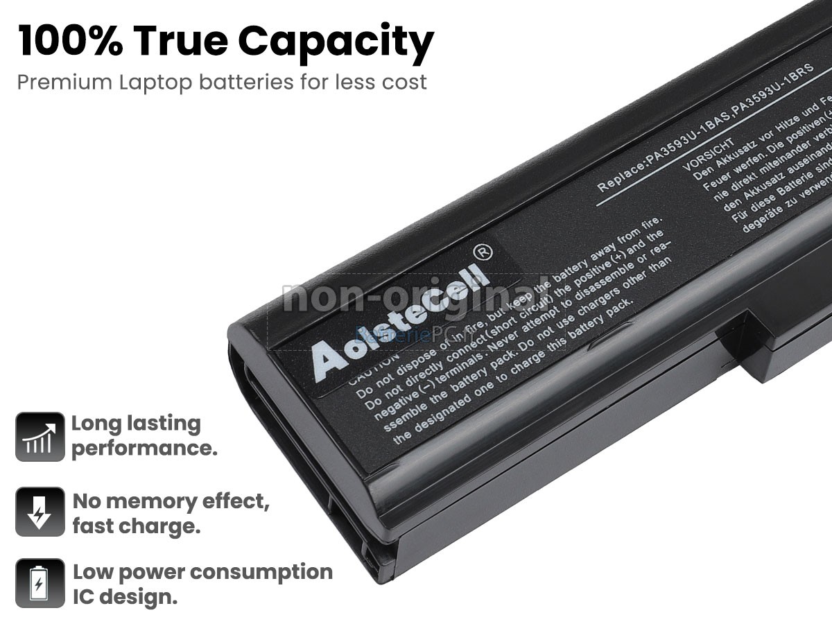 batterie pour Toshiba PABAS111