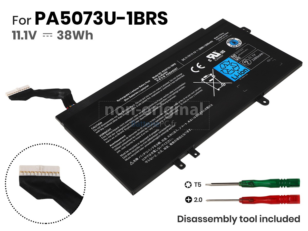 batterie pour Toshiba Satellite U925T-S2301