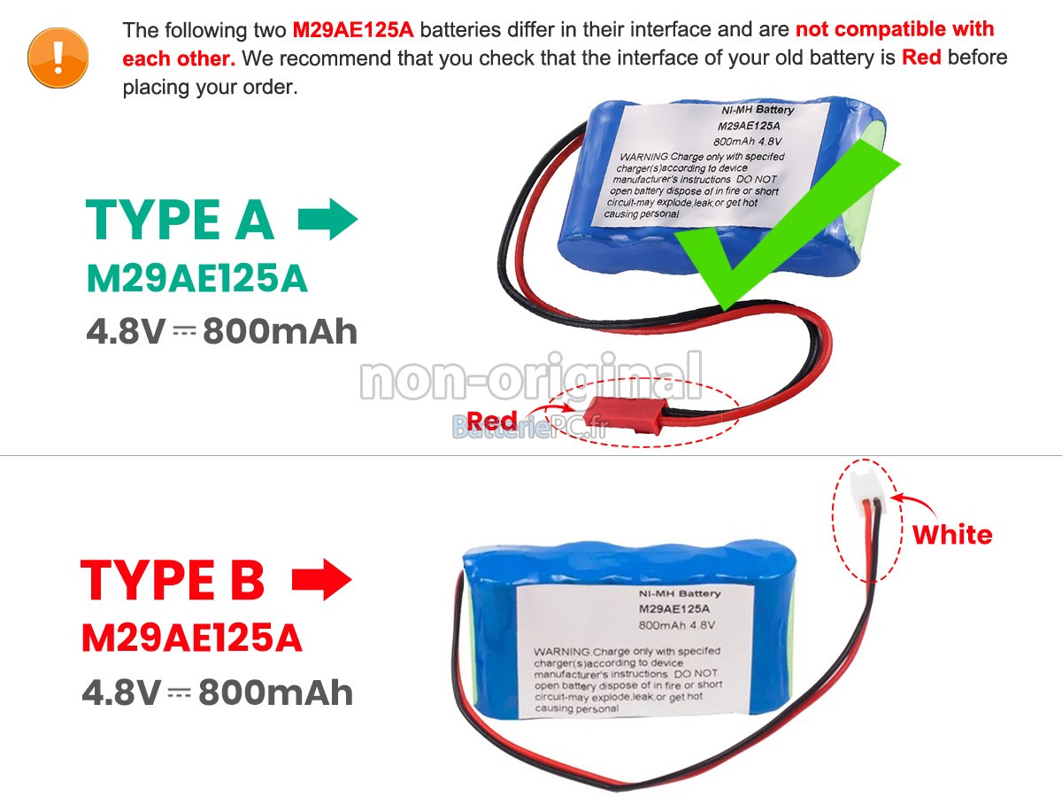 batterie pour TPS KJ-8000