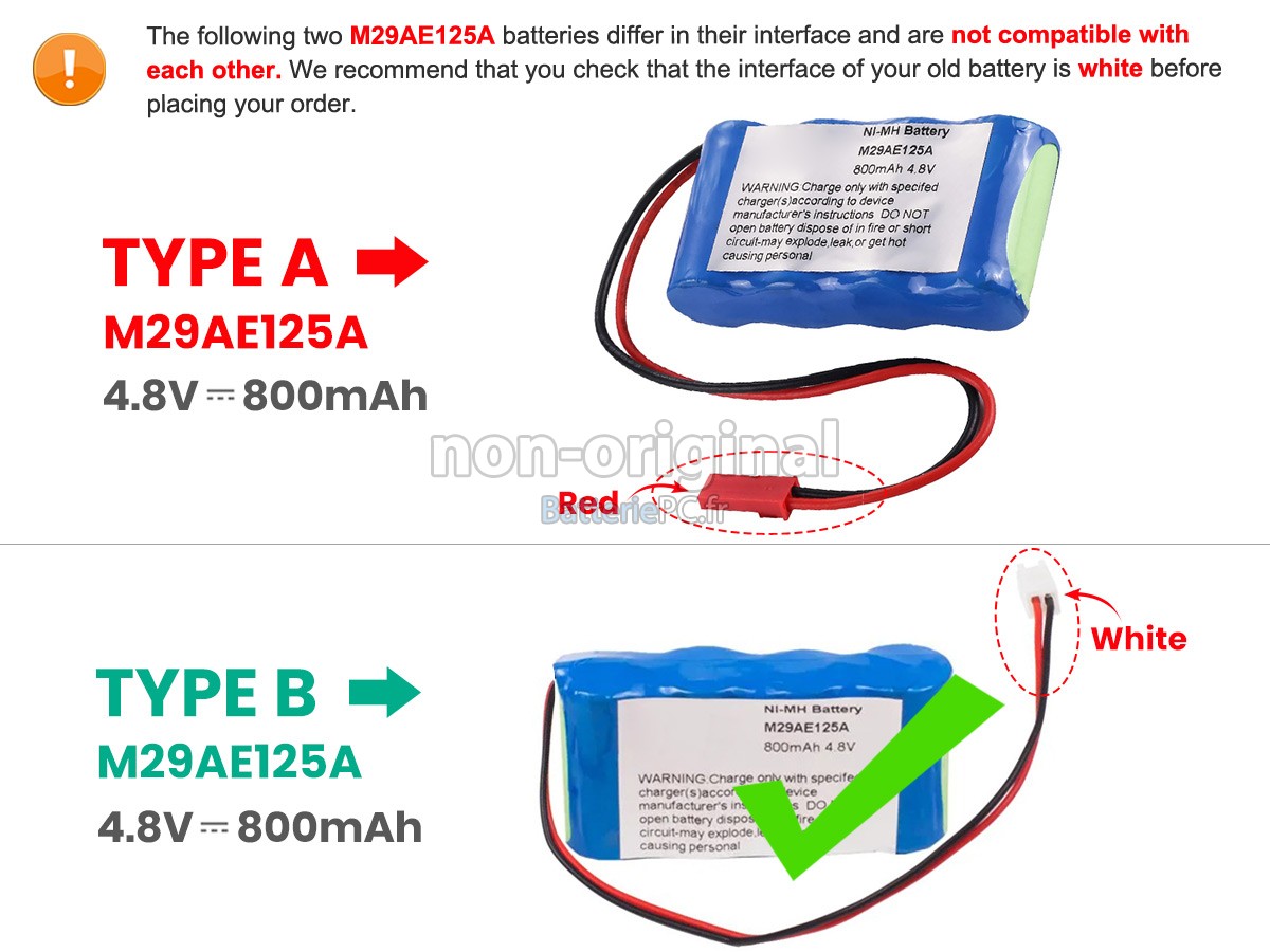 batterie pour TPS KJ-8000
