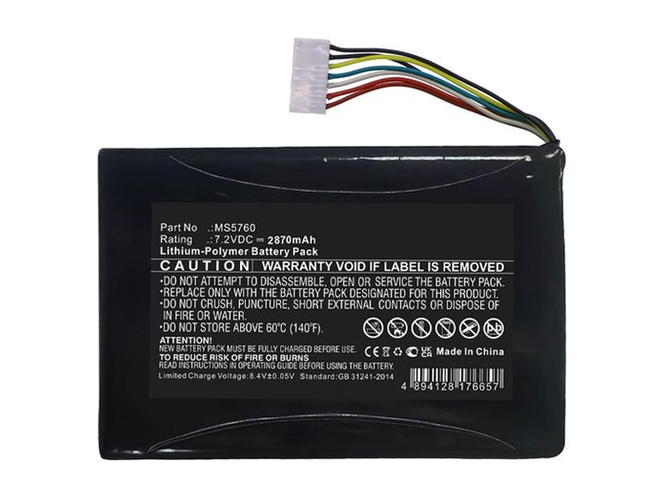 Batterie compatible pour Trimble MS5760