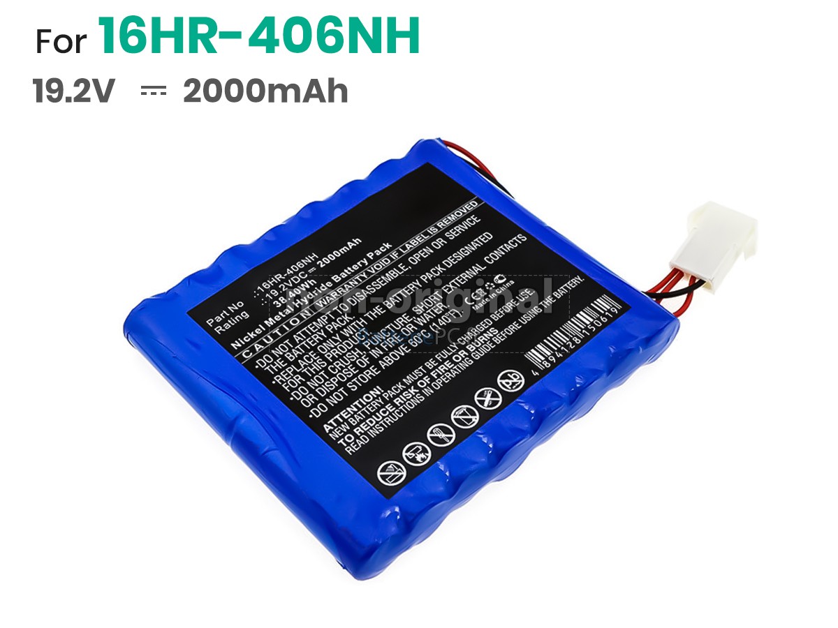 batterie pour TRISMED 406NH