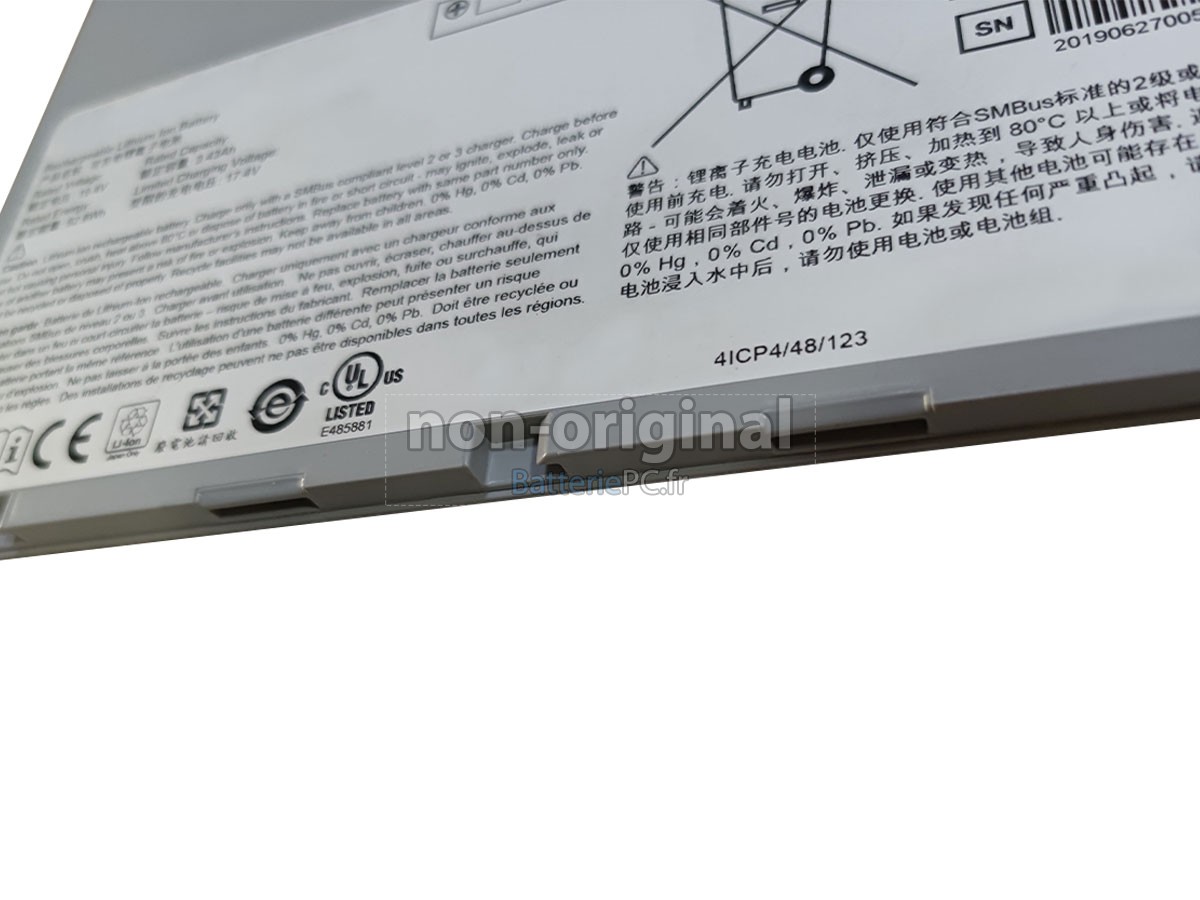 batterie pour Varex VB-200