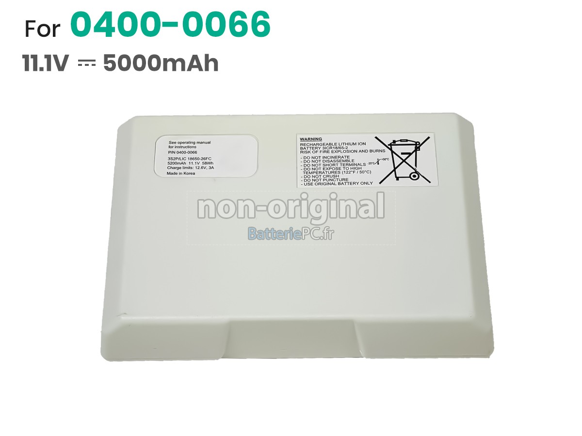 batterie pour Verathon 0400-0121