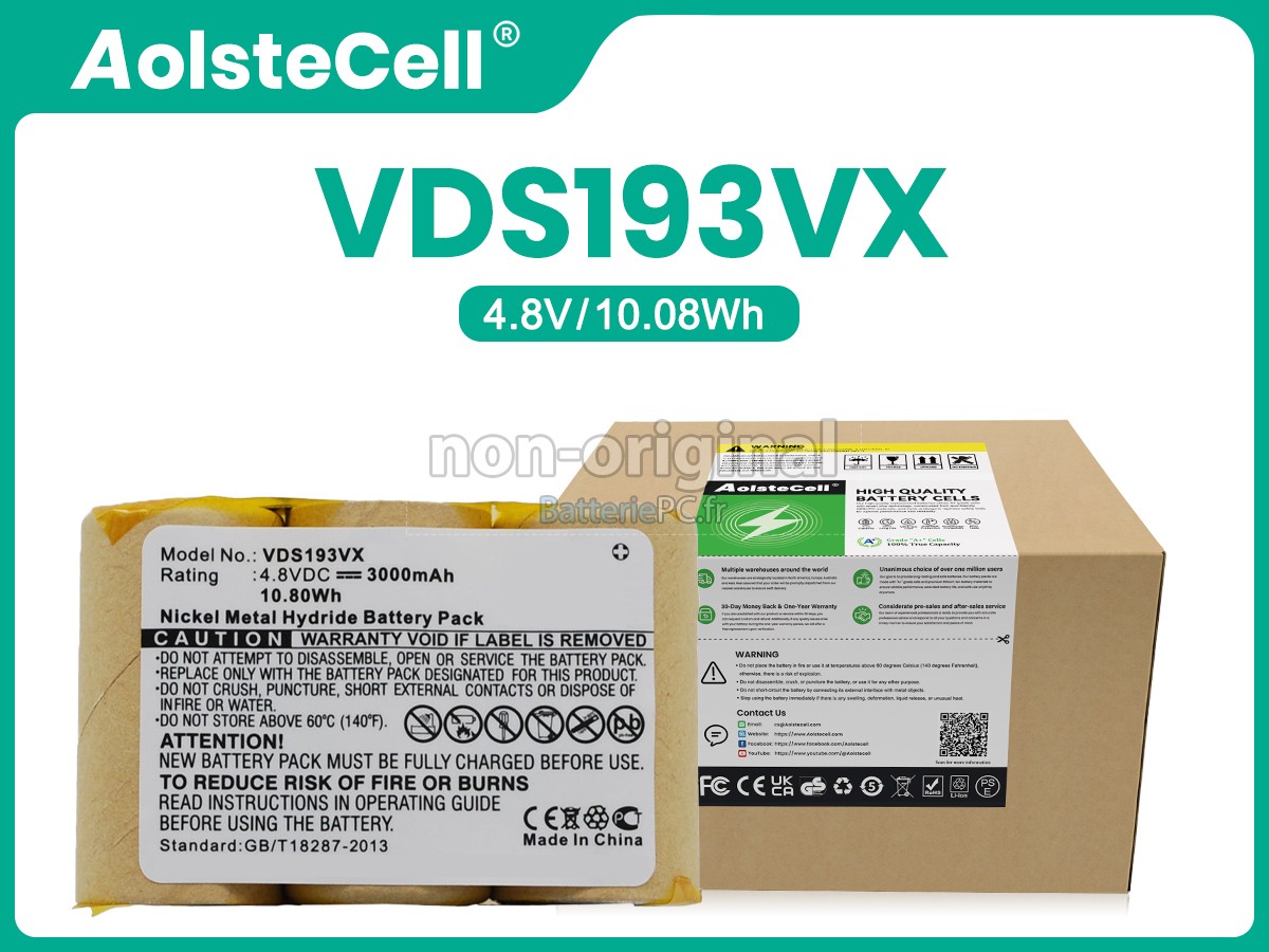 batterie pour Vileda VDS193VS