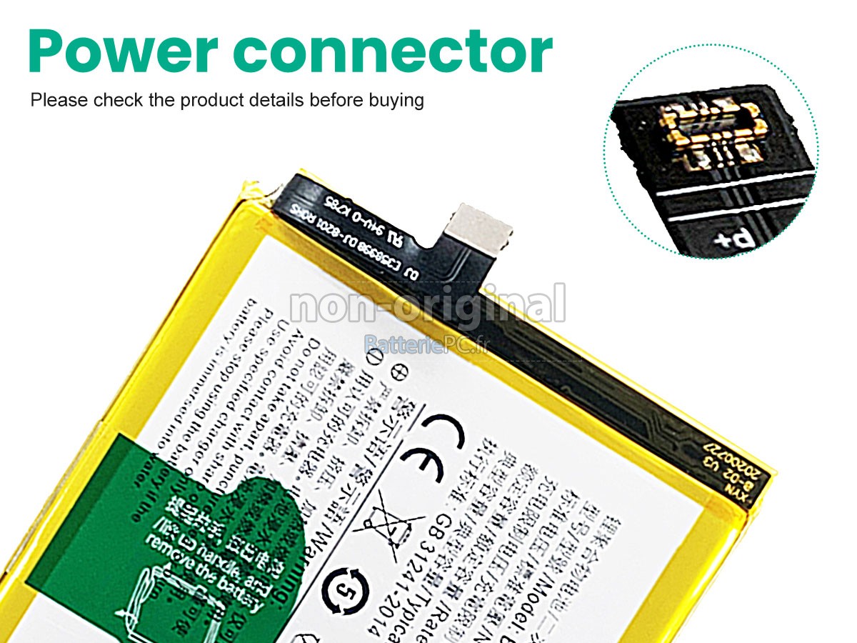 batterie pour Vivo X20 PLUS