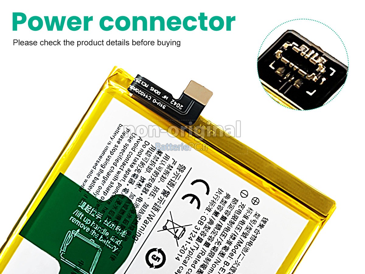 batterie pour Vivo NEX A