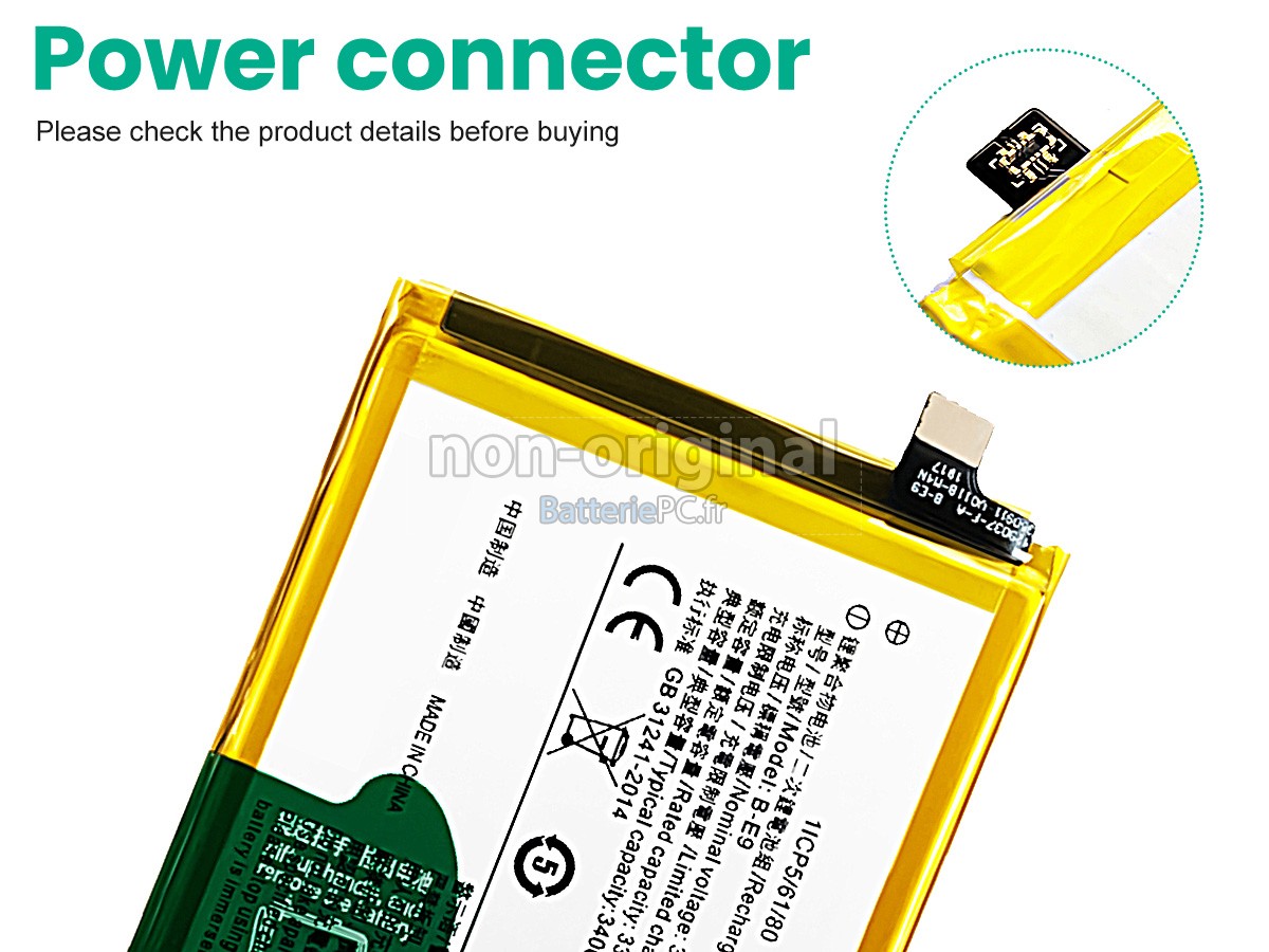 batterie pour Vivo X23 V1809A