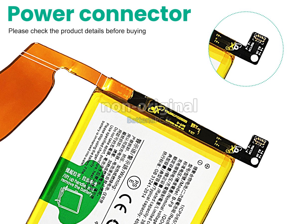 batterie pour Vivo IQOO V1824BA