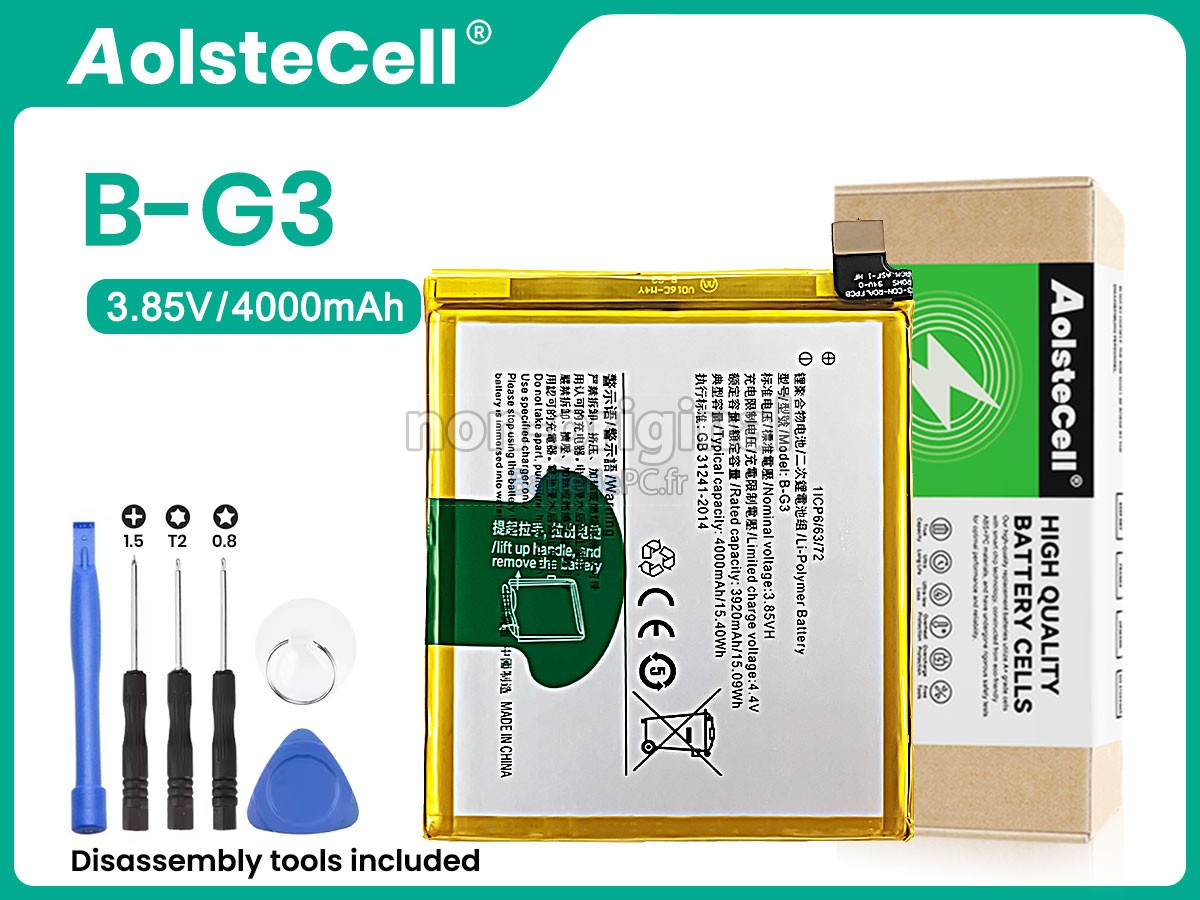 batterie pour Vivo X27 PRO V1836