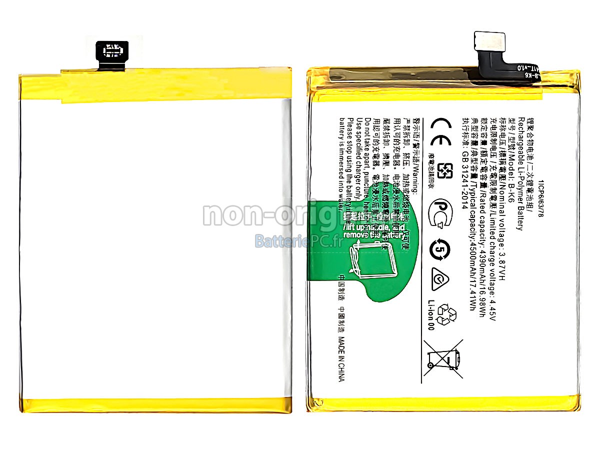 batterie pour Vivo V19 NEO