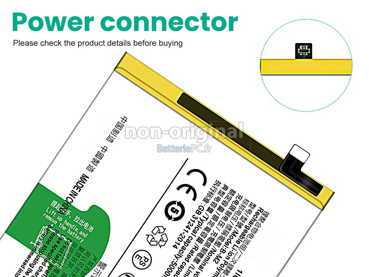 batterie pour Vivo Z6 BBK V1963