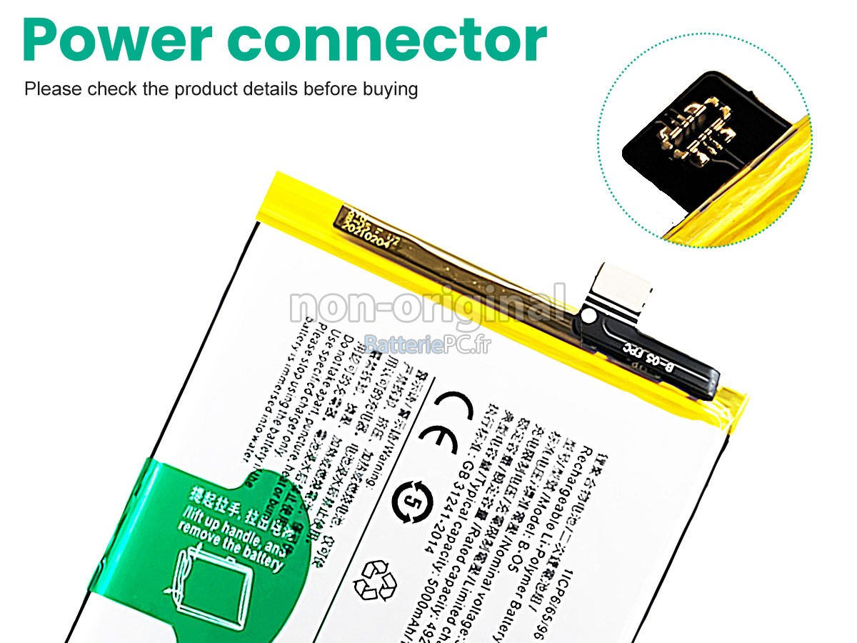 batterie pour Vivo Y20 V2029
