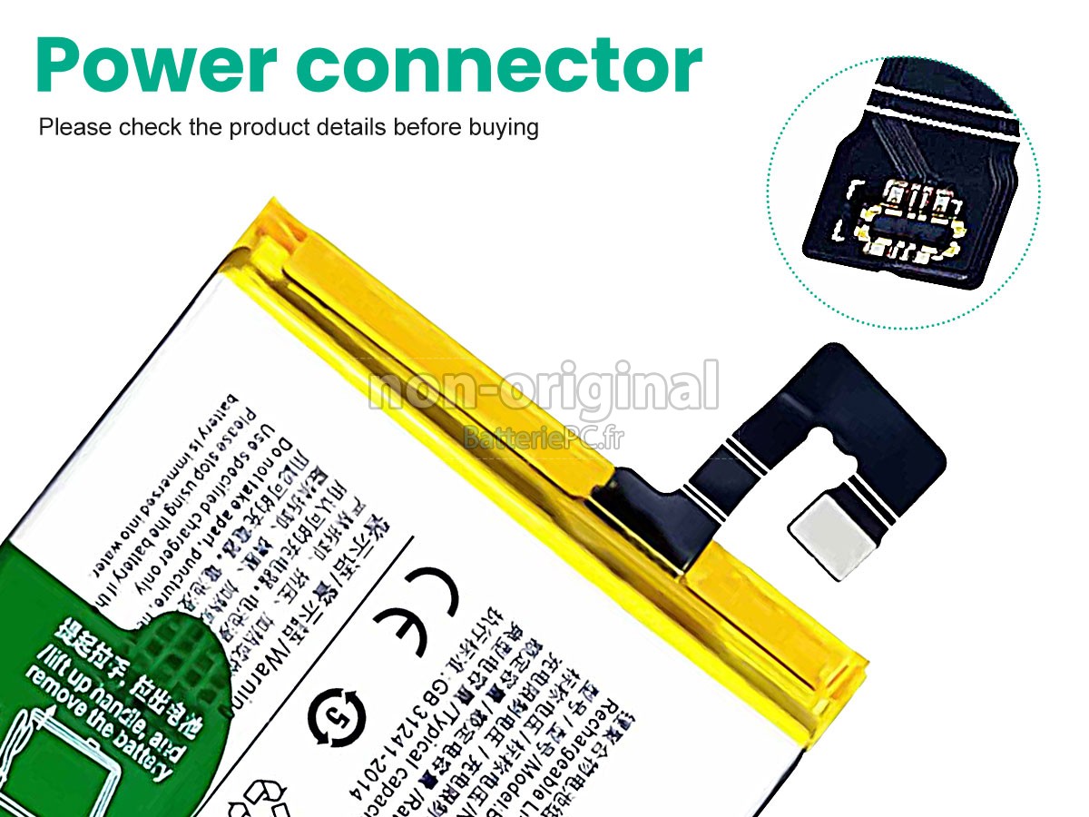 batterie pour Vivo X60 PRO V2046