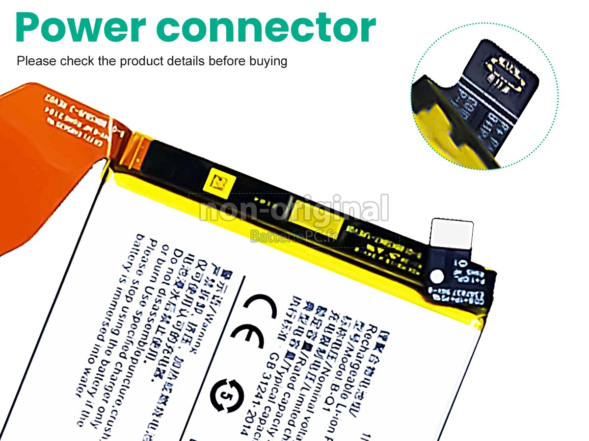 batterie pour Vivo IQOO Z3