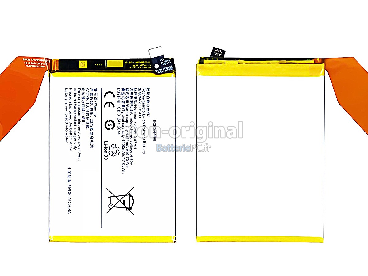 batterie pour Vivo IQOO Z3