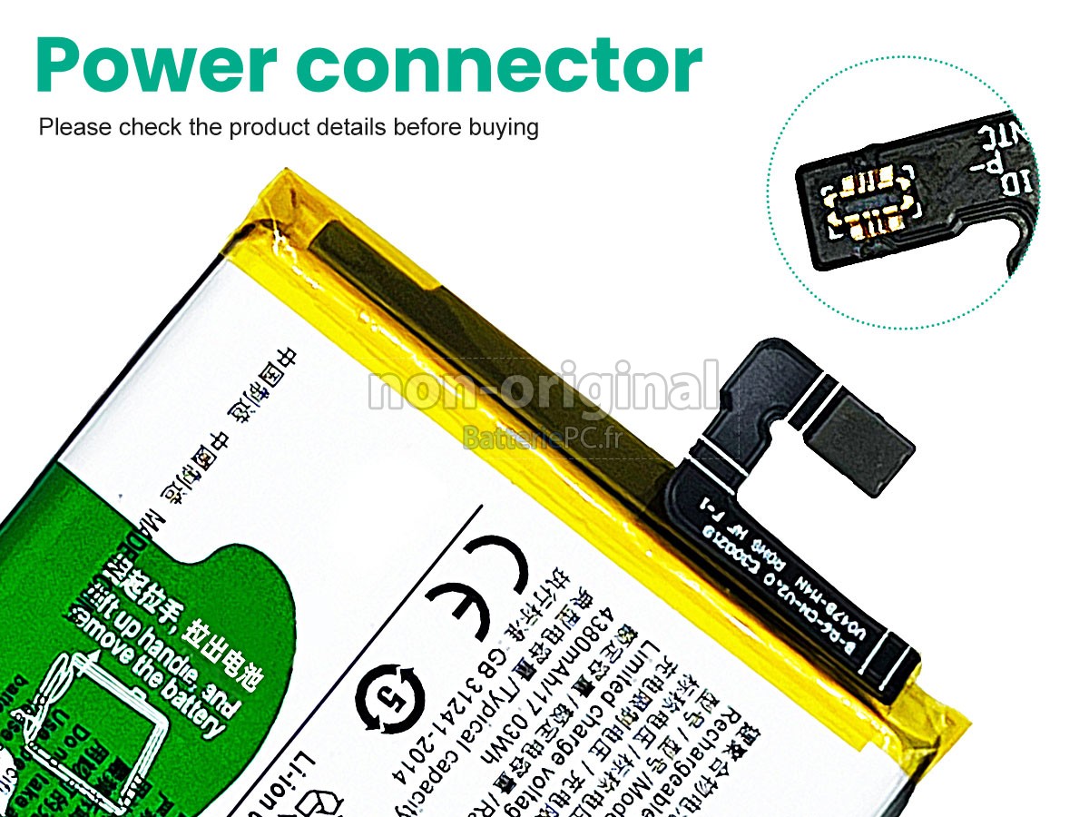 batterie pour Vivo X70 PRO V2134A