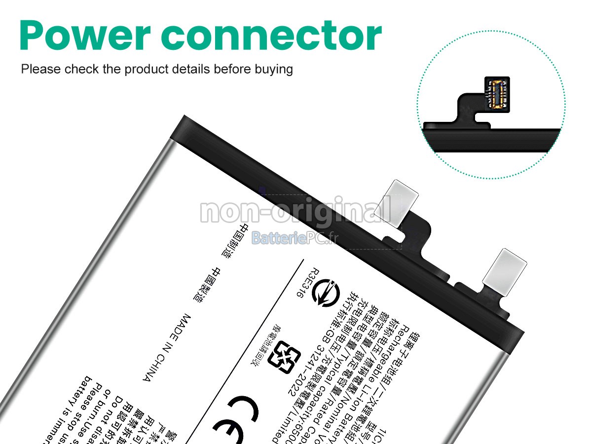 batterie pour Vivo S30 PRO MINI