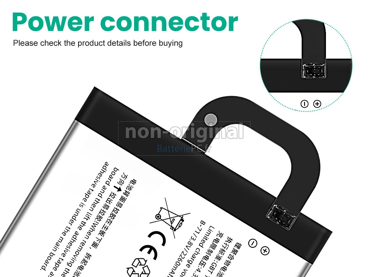 batterie pour Vivo Y18L