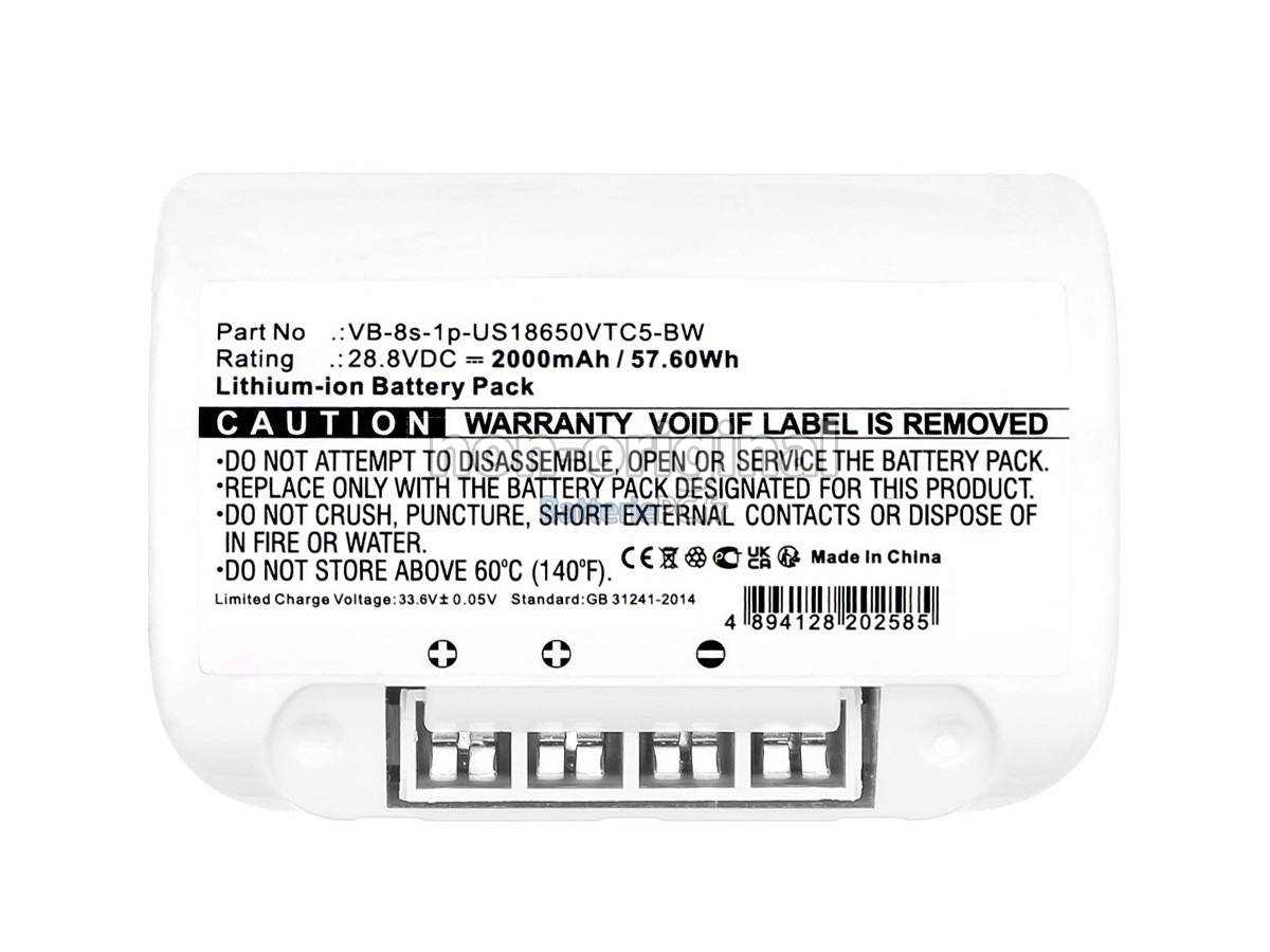 batterie pour Vorwerk Kobold VB100