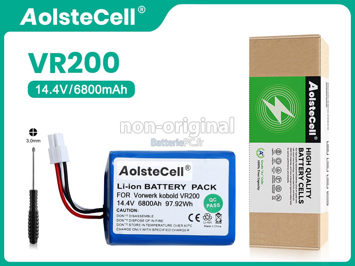 batterie pour Vorwerk Kobold VR200