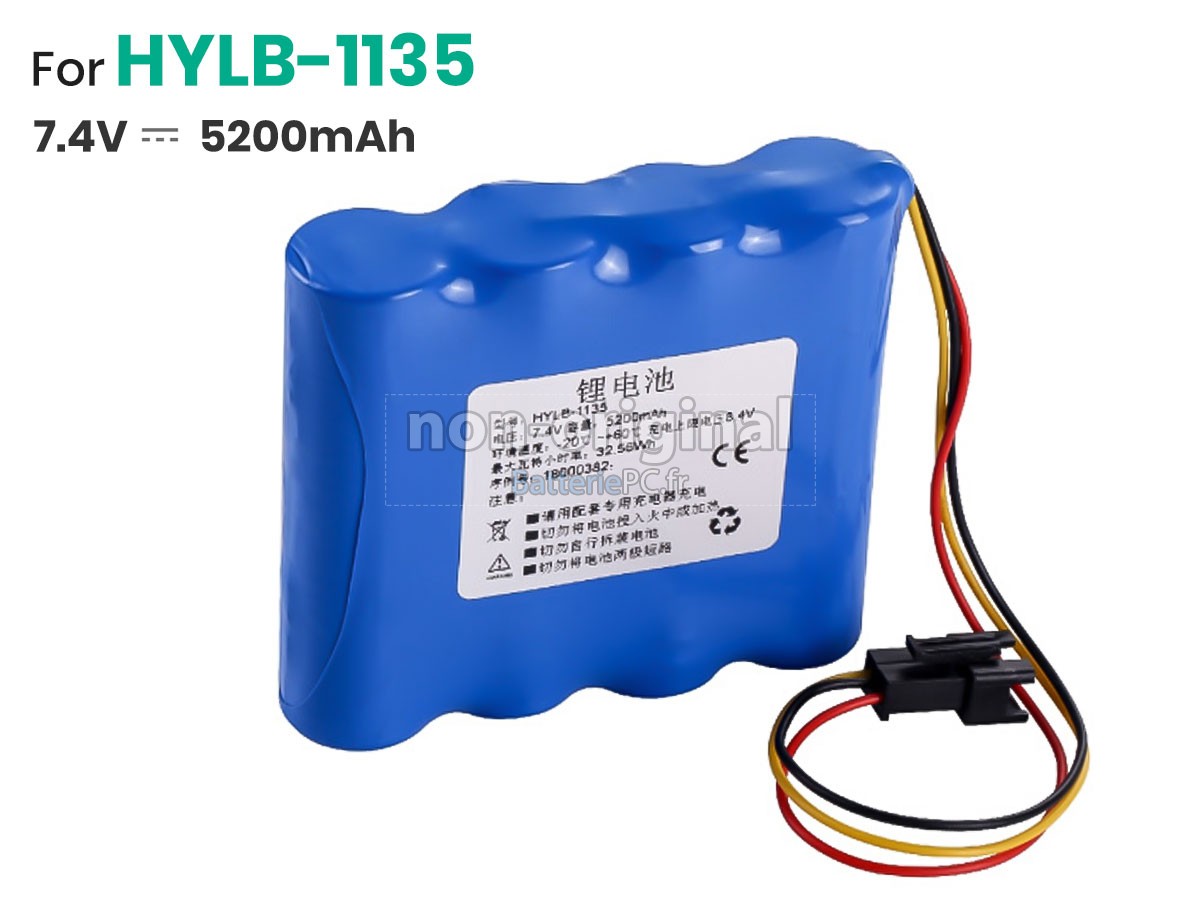 batterie pour WEGO HYLB-1135
