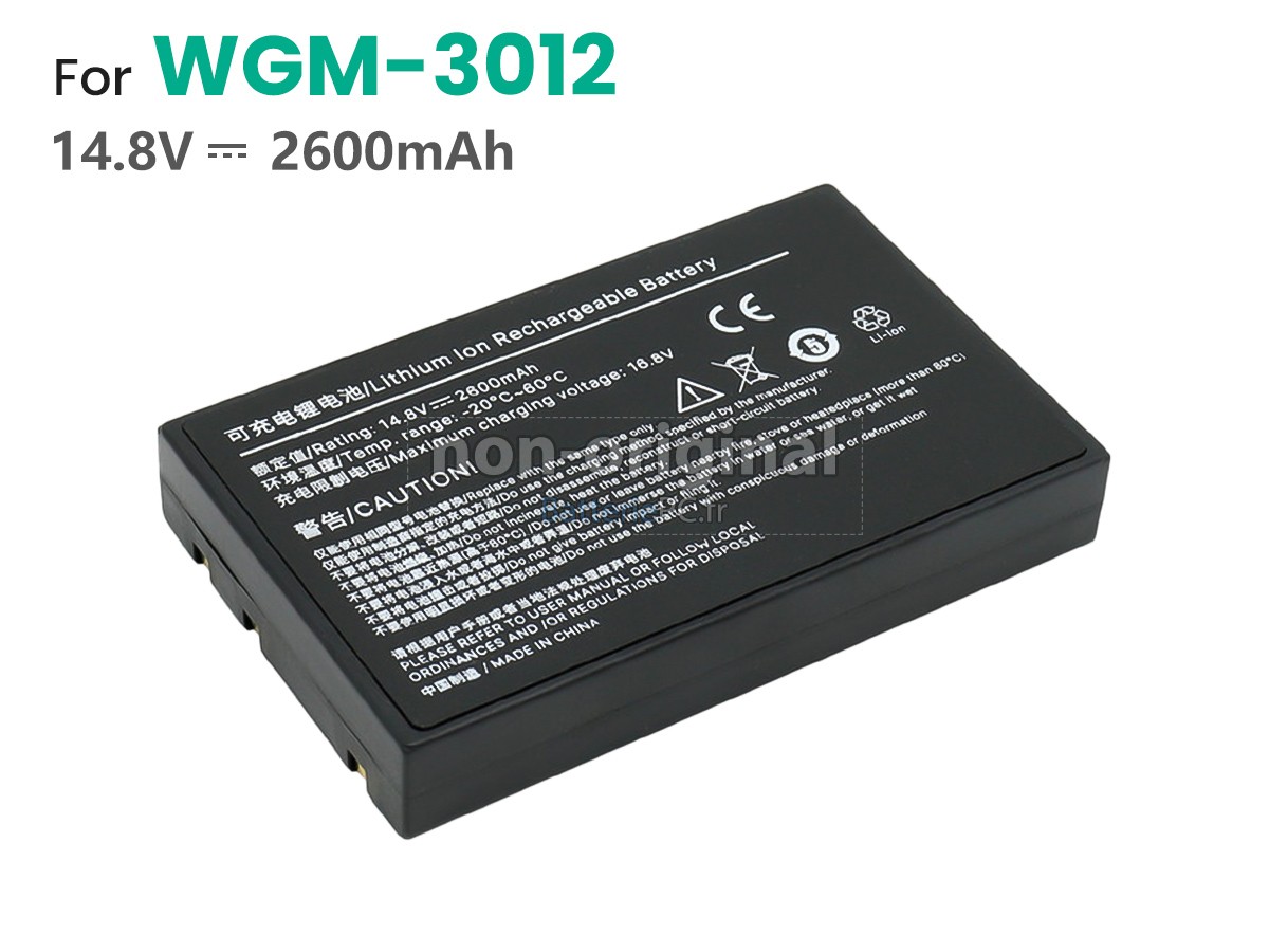 batterie pour WEGO WGF-08E