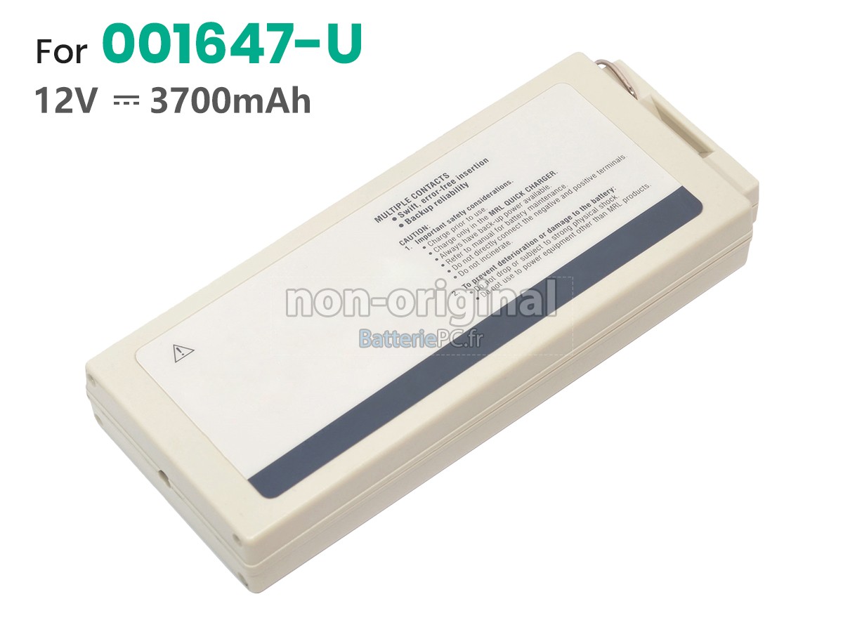batterie pour Welch Allyn 10N-4000AA
