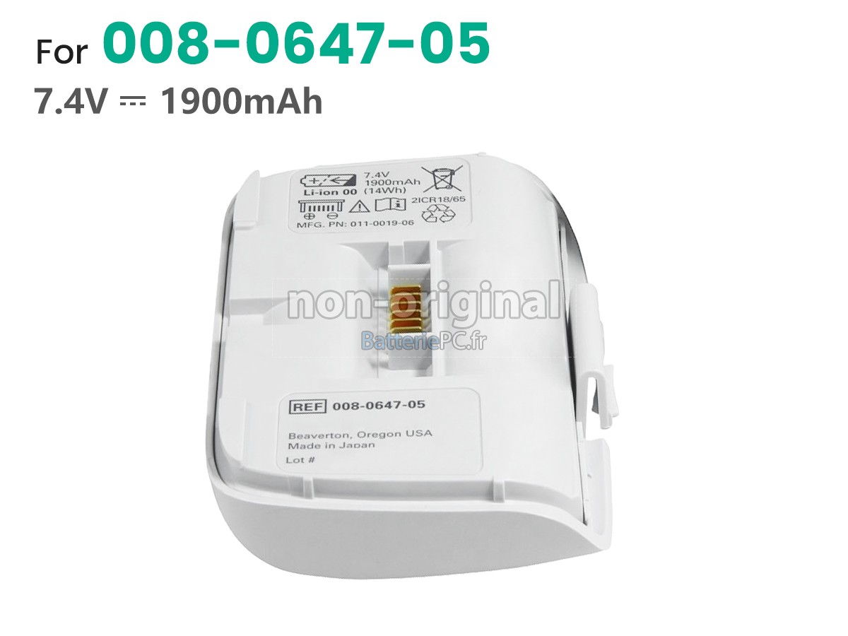 batterie pour Welch Allyn 008-0647-05