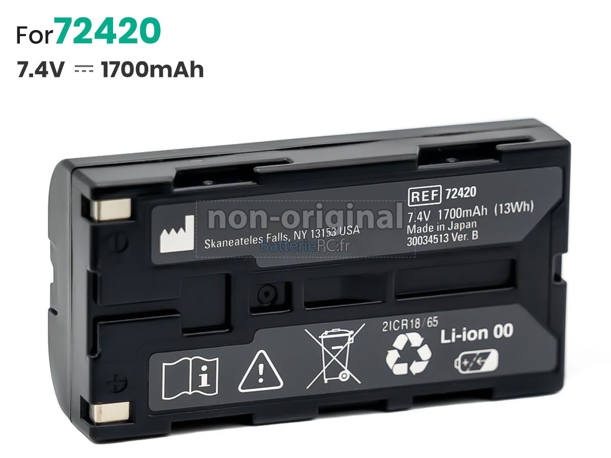batterie pour Welch Allyn 14021