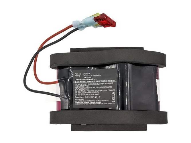 Batterie compatible pour Welch Allyn CP200 ECG
