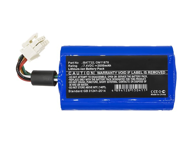 Batterie compatible pour Welch Allyn TM78370