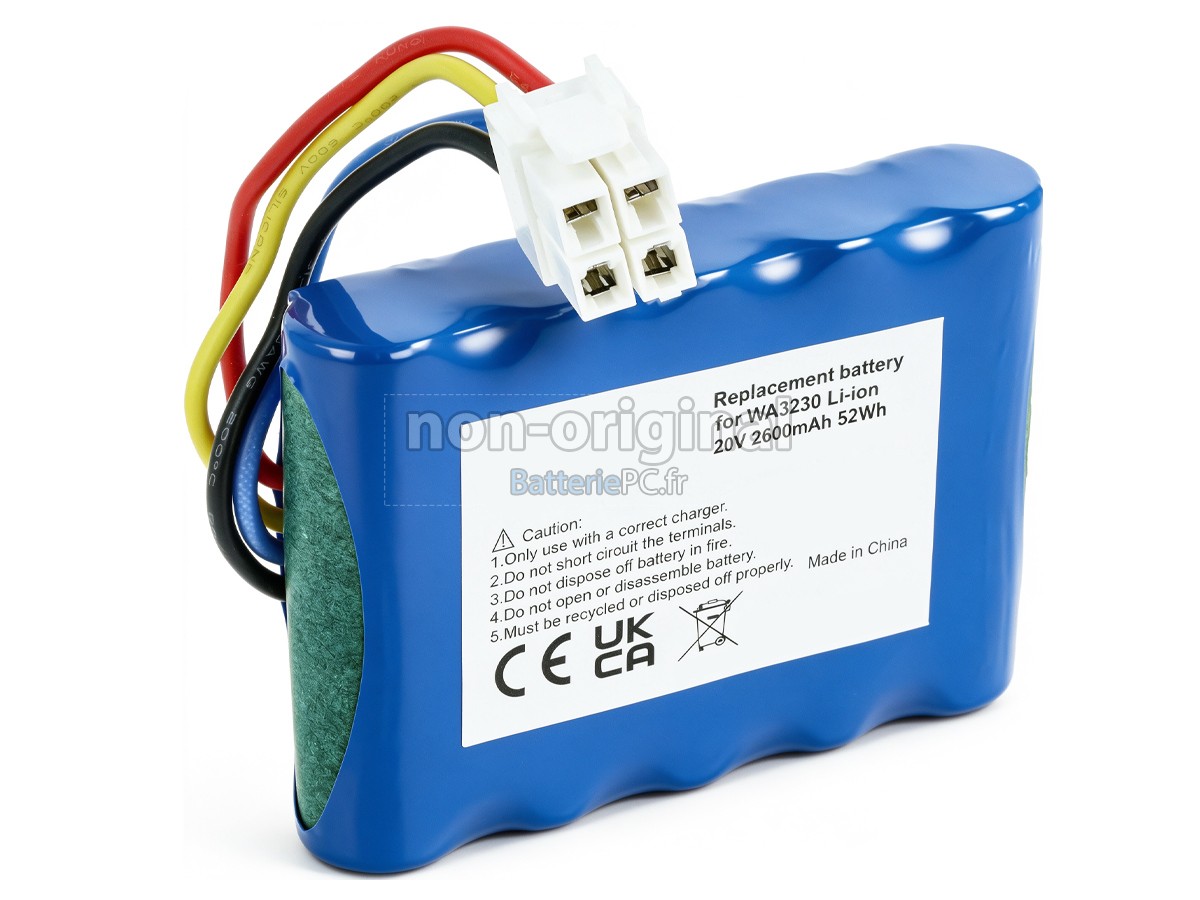 batterie pour Worx LANDXCAPE LX792