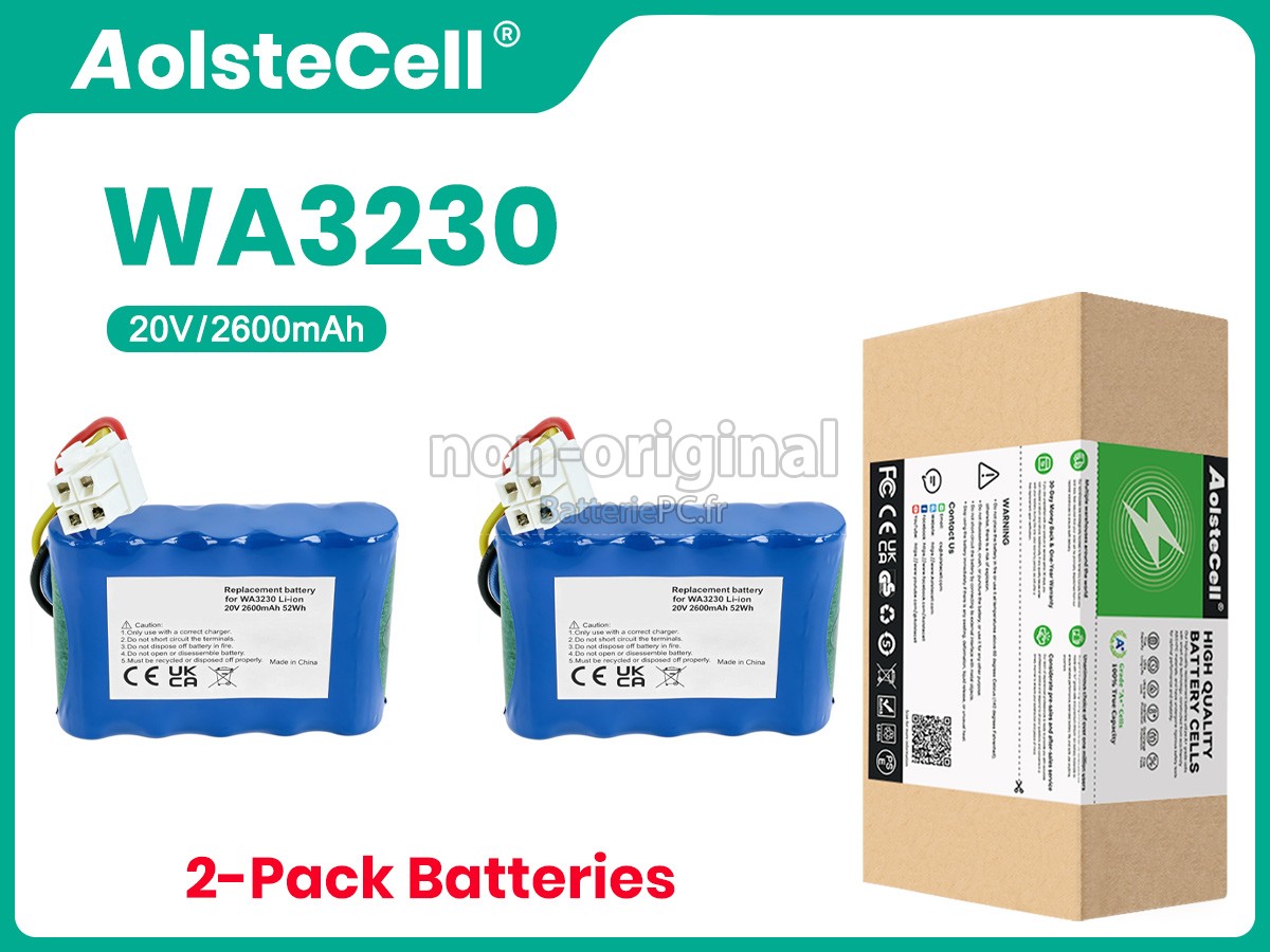 batterie pour Worx LANDXCAPE LX792