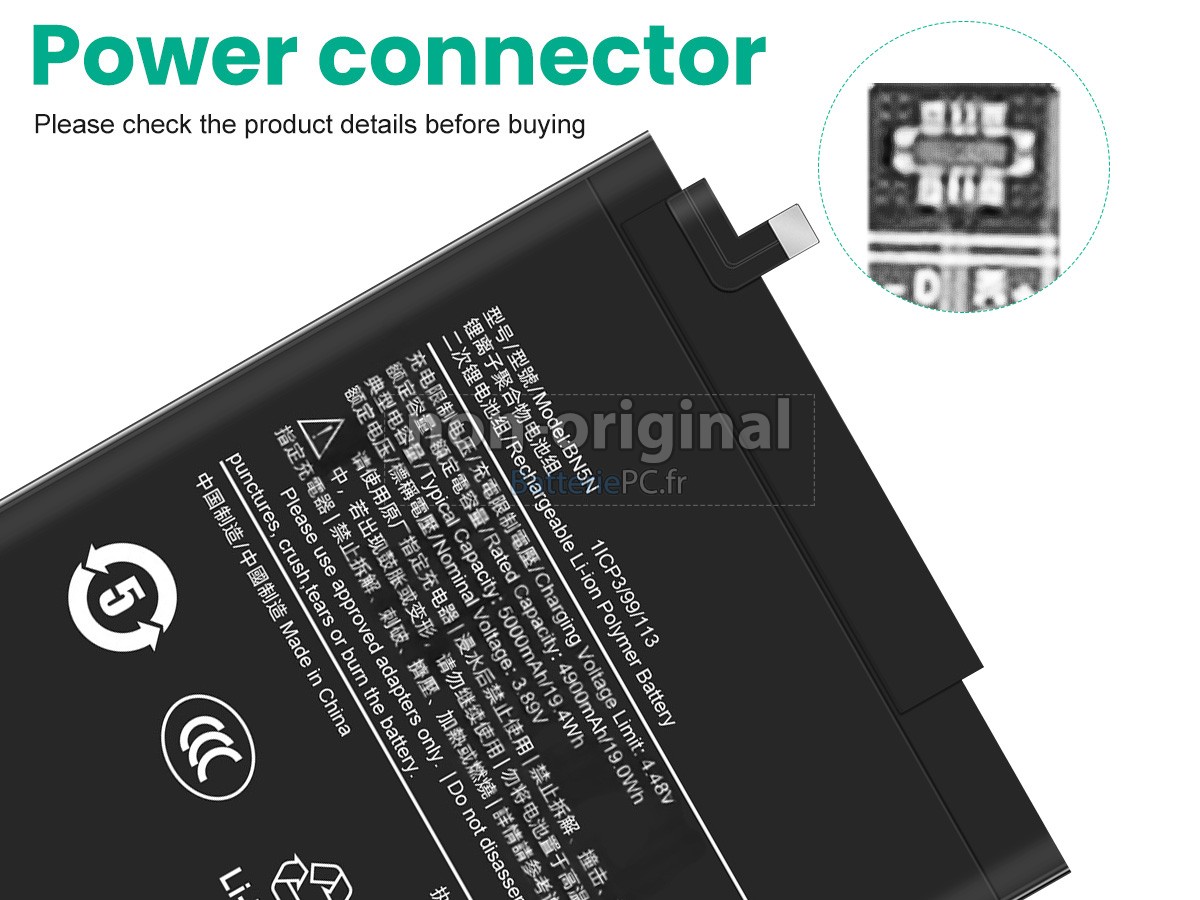 batterie pour XiaoMi PAD 6 MAX